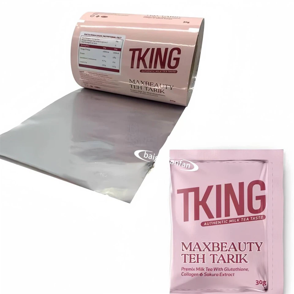 Custom ispisana hrana za pakiranje prehrambenih filmova Filmska plastična plastična fleksibilna pakiranje valjaka automatskog filma Sachet Film Roll